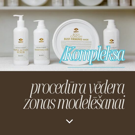 Kompleksa procedūra vēdera zonas modulēšanai